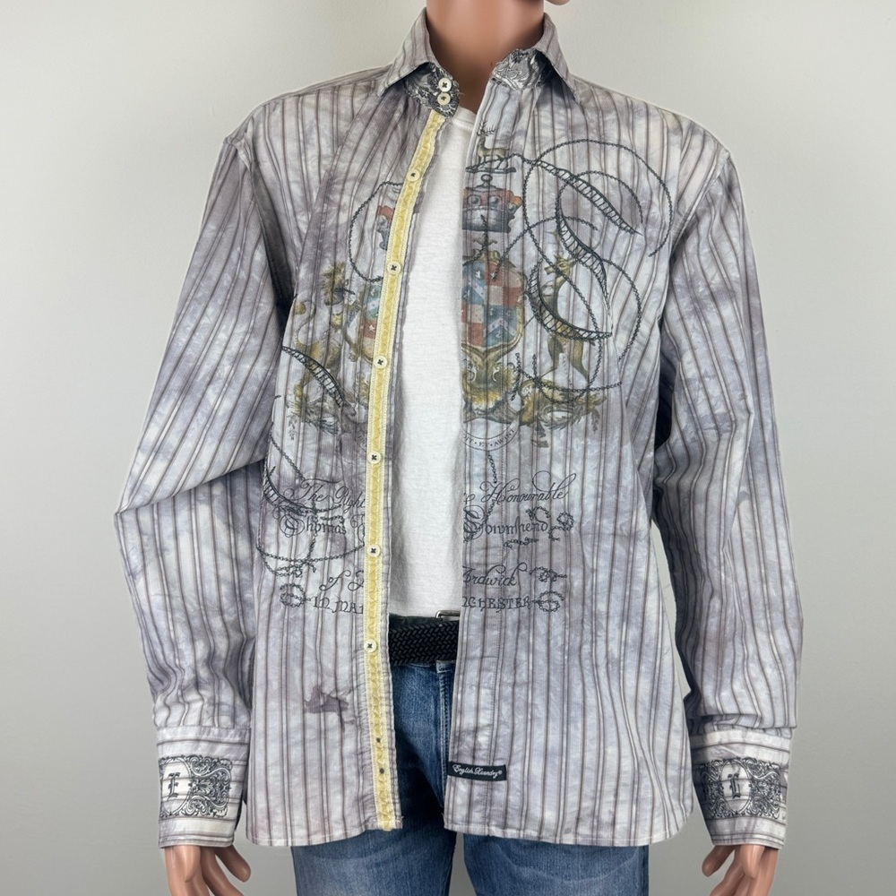 English Laundry | Men’s Button Down Shirt - Picture 3 of 16